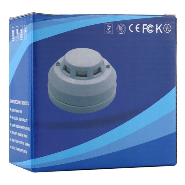 Photoelectric Smoke Detector with Red LED Indicator (White) - Image 6