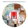 Sound-light Fire Alarm Warning Strobe Horn Alert Safety System Sensor - Image 8