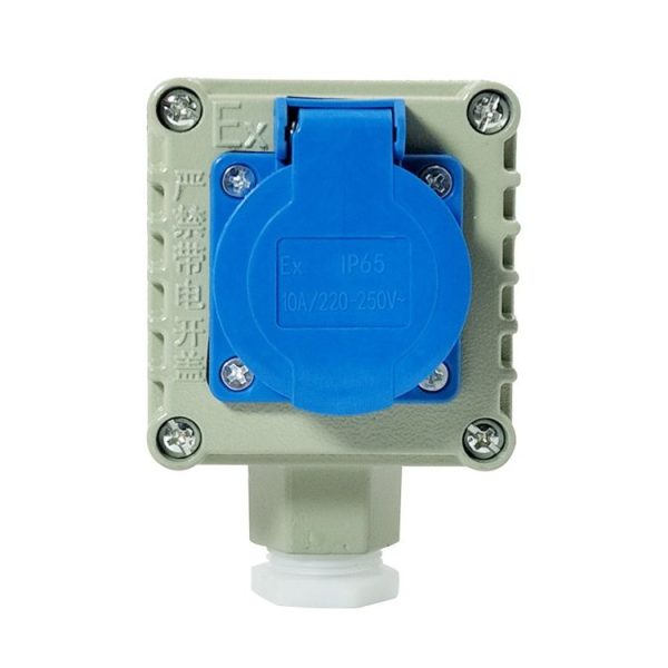 Single Connection Triple Hole 16A Industrial Chemical Industry Outdoor Explosion-proof Waterproof Socket - Image 2
