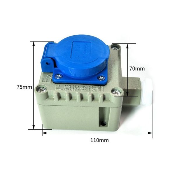 Single Connection Triple Hole 16A Industrial Chemical Industry Outdoor Explosion-proof Waterproof Socket - Image 3