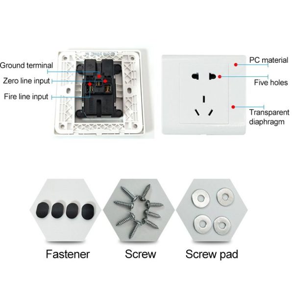 Outdoor Waterproof Charging Socket Cover Power Switch Box - Image 5