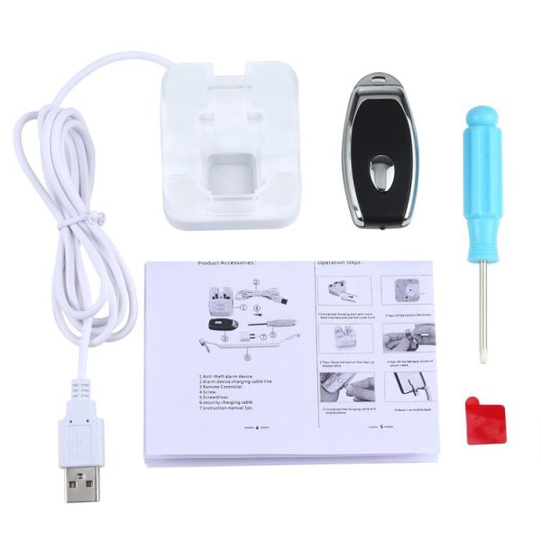 S10 Burglar Display Holder / Anti-theft Display Stand with Remote Control for iPhone / iPod with 8-Pin Port - Image 5