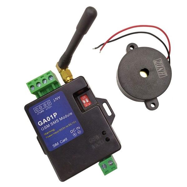 GA01P Mini Smart Power-off GSM SMS Phone Alarm Module - Image 2