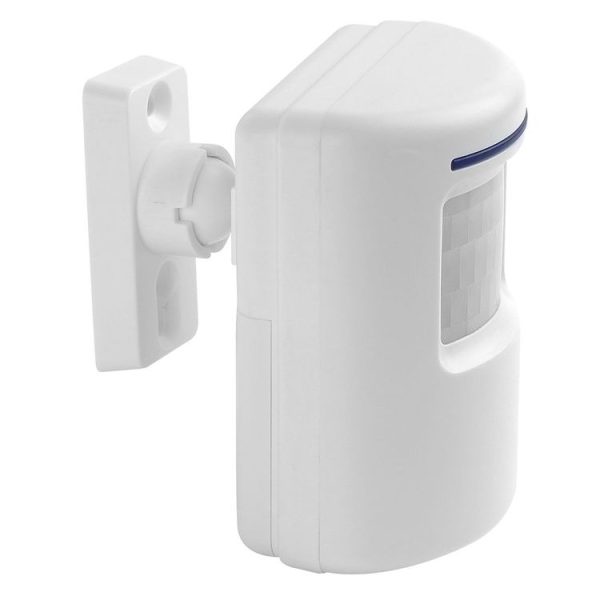 FY-0256 2 in 1 PIR Infrared Sensors (Transmitter + Receiver) Wireless Doorbell Alarm Detector for Home / Office / Shop / Factory, EU Plug - Image 5
