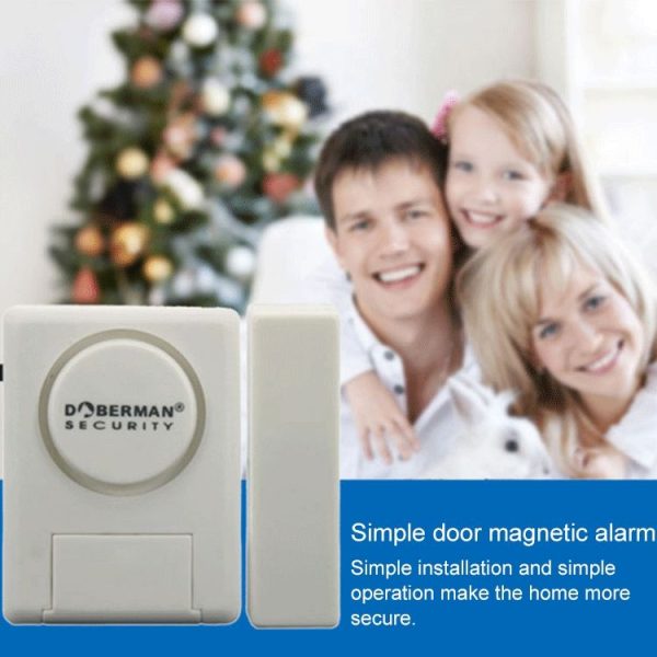 DOBERMAN SE-0119 Household Anti-theft Wireless Remote Control Door Magnetic Sensor Alarm - Image 7