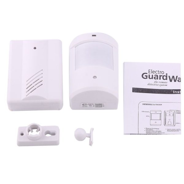 YF-0155 Good Safe Wireless Electro Guard Watch Remote Detective System Kit for Home Office, 1 x Receiver + 1 x Detector - Image 7