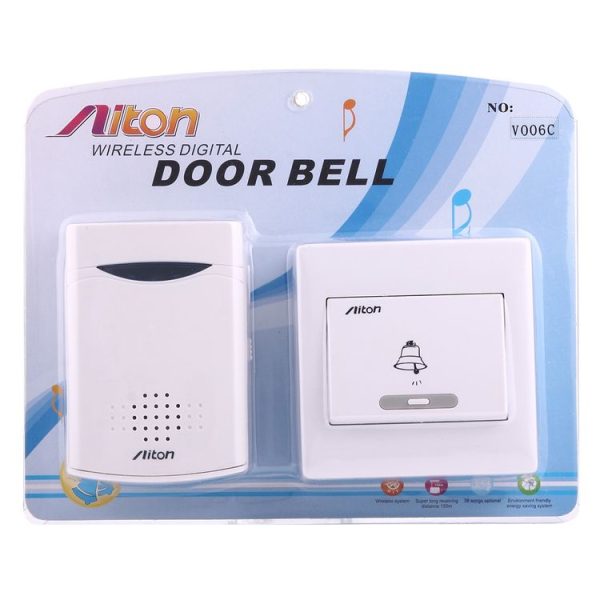 Aiton V006C Wireless Digital Music Doorbell, Receiver Distance: 150m - Image 9