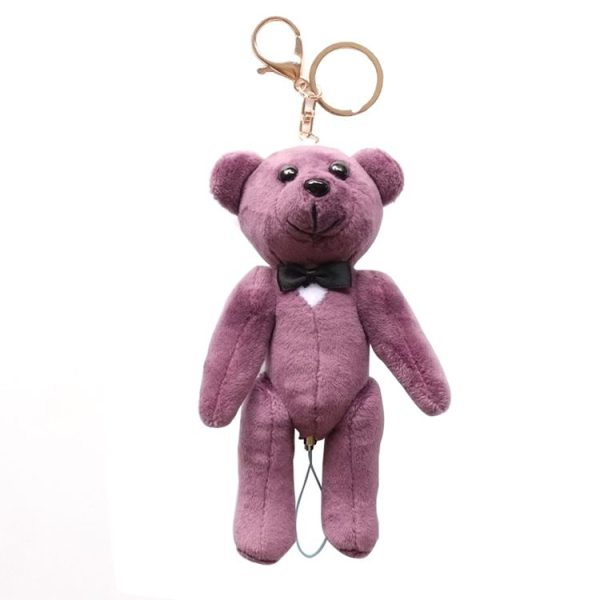 Lenuo LHB Help Bear Loud Personal Alarm with Anti-Rape for Girl and Kids, 120Db Alarm (Purple)