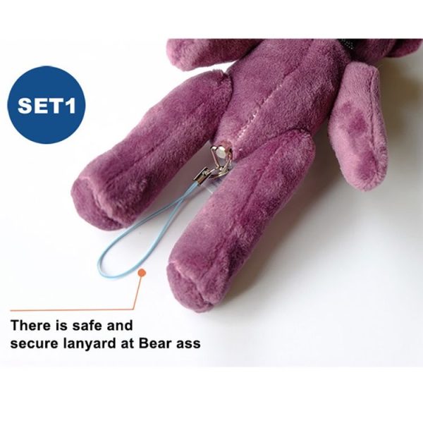 Lenuo LHB Help Bear Loud Personal Alarm with Anti-Rape for Girl and Kids, 120Db Alarm (Purple) - Image 5