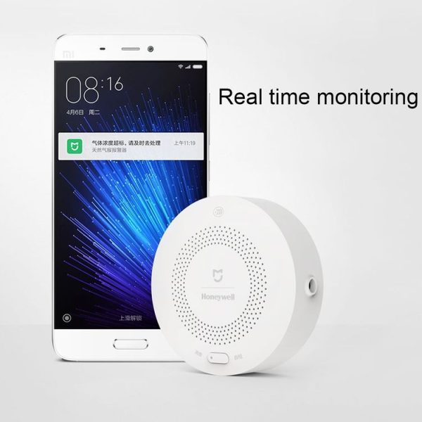 Original Xiaomi Mijia Honeywell Smart Natural Gas Alarm CH4 Monitoring Detector Alarm, Work Independently or Work with Multifunctional Gateway (CA1001) (White) - Image 4