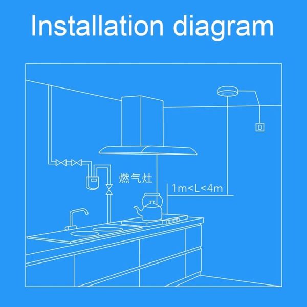 Original Xiaomi Mijia Honeywell Smart Fire Alarm Smoke Detector Alarm, Work with Multifunctional Gateway (CA1001) Mihome APP Control (White) - Image 9