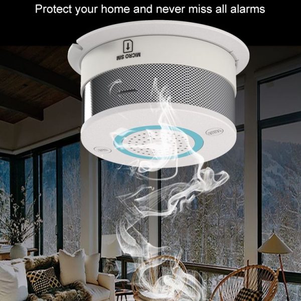 PA-438W DC 5V WiFi Smoke & Temperature Alarm Detector - Image 10