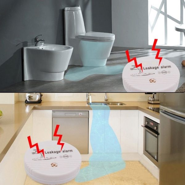 360 Degrees Water Leak Detector Sensor 85dB Volume Water Leakage Alarm for Home Kitchen, Toilet, Floor - Image 8