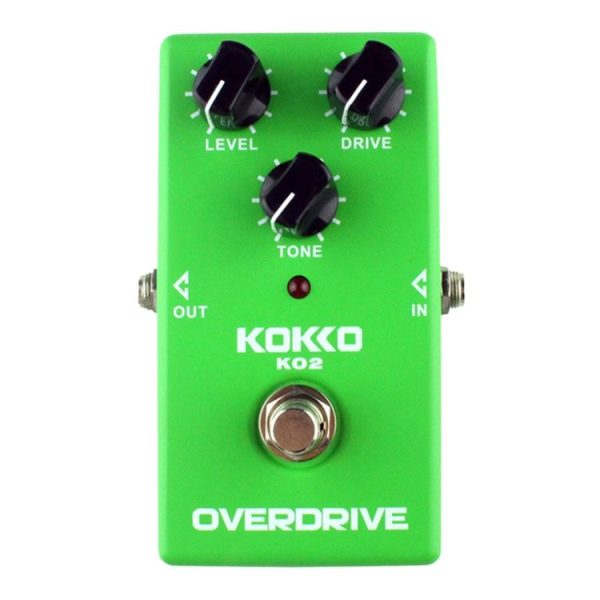 KOKKO KO2 High Power Electric Guitar Over Drive Effect Pedal Processor (Green) - Image 2