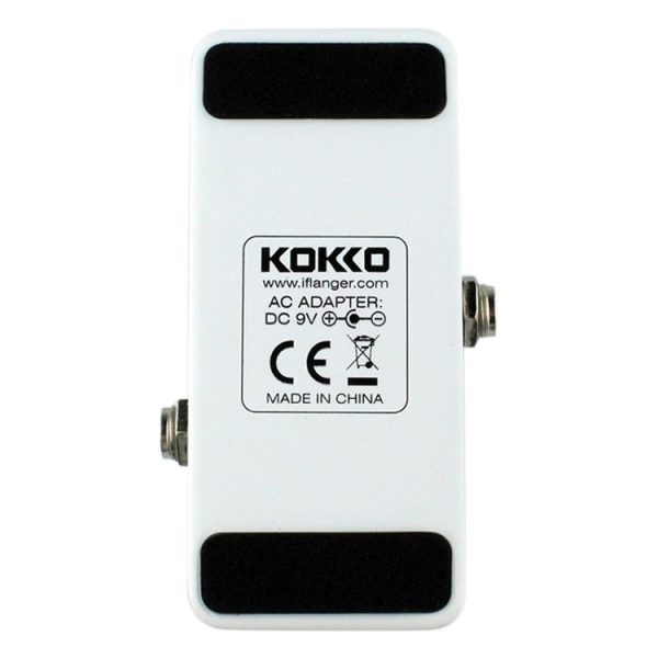 KOKKO FBS2 2-Band EQ Booster Mini Guitar Effect Pedal (White) - Image 3