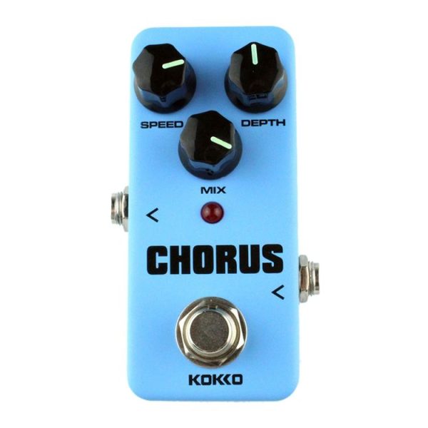 KOKKO FCH2 Mini Guitar Analog Monoblock Chorus Effects Pedal (Blue) - Image 2