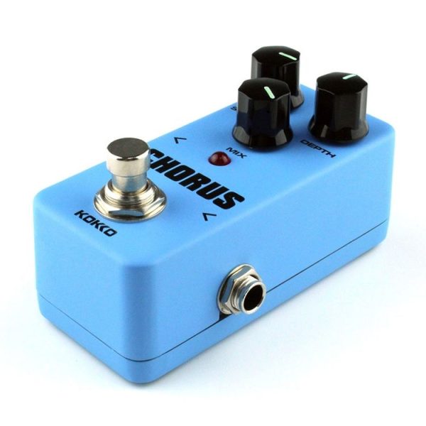 KOKKO FCH2 Mini Guitar Analog Monoblock Chorus Effects Pedal (Blue) - Image 5