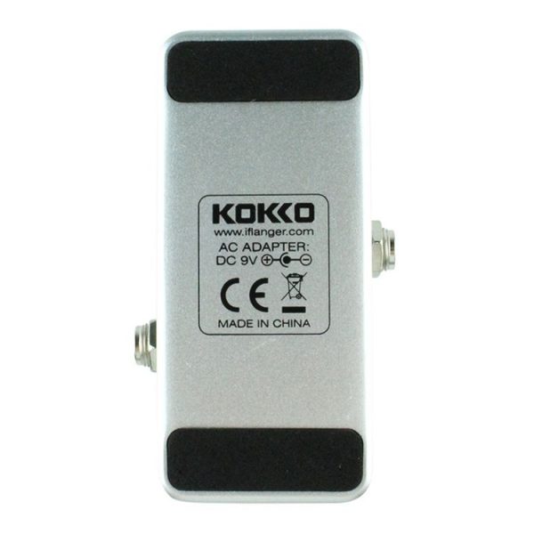 KOKKO FCP2 Mini Electric Guitar Monoblock Compressor Effects Pedal (Grey) - Image 3