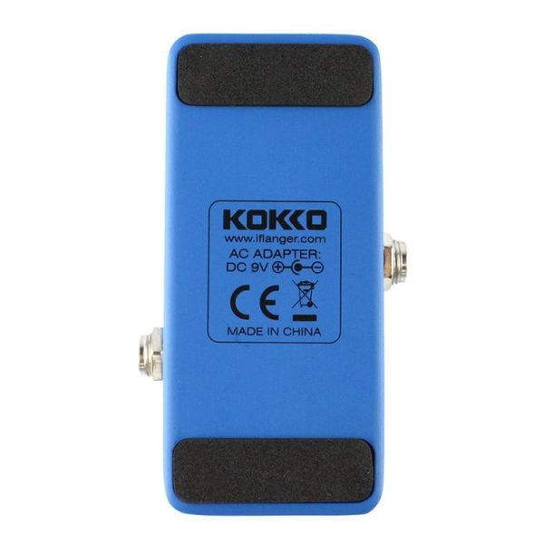 KOKKO FVB2 Mini Electric Guitar Monoblock Vibrato Effects Pedal (Blue) - Image 3