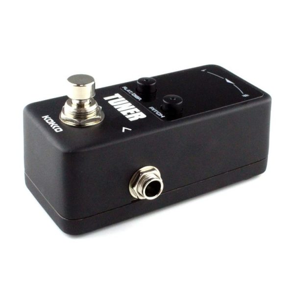KOKKO FTN2 Guitar Mini Monoblock Effects Pedal Tuner, High Sensitivity Dual Mode Display Screen (Black) - Image 5