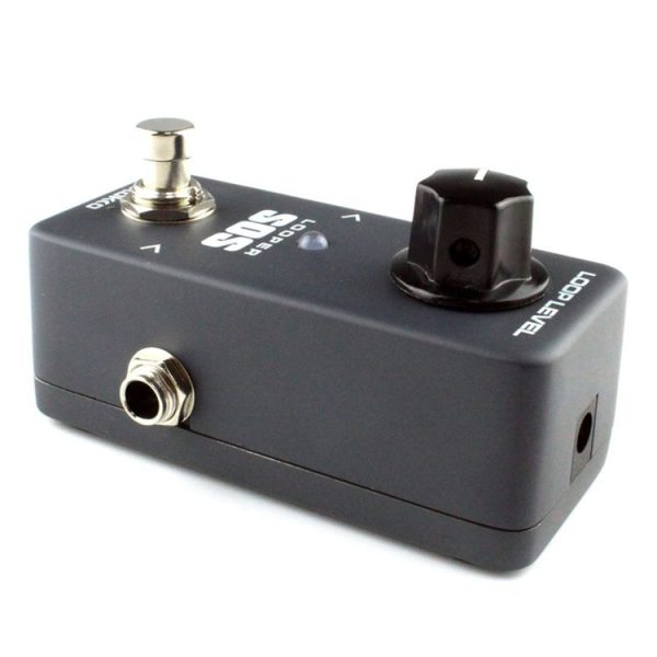 KOKKO FLP2 Mini SOS Looper Guitar Loop Recording Monoblock Effects Pedal (Black) - Image 4