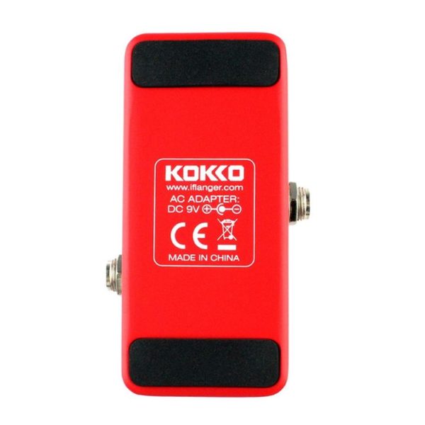 KOKKO FOD5 Mini Electric Guitar Overload Monoblock Effects Pedal (Red) - Image 3