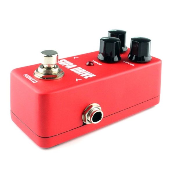 KOKKO FOD5 Mini Electric Guitar Overload Monoblock Effects Pedal (Red) - Image 5