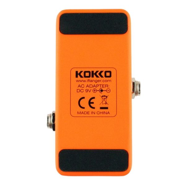 KOKKO FDD2 Mini Electric Guitar Digital Delay Effects Pedal Timer (Orange) - Image 3