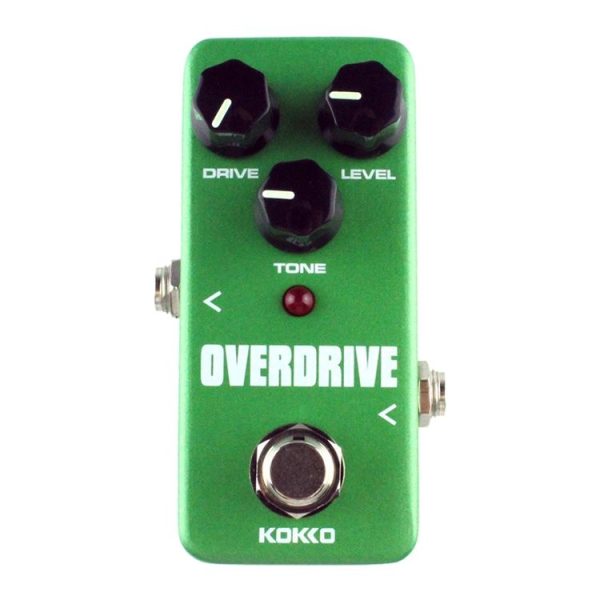 KOKKO FOD3 Mini Electric Guitar Tube Sound Overload Monoblock Effects Pedal (Green) - Image 2
