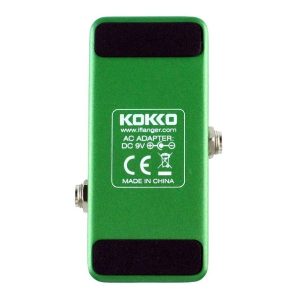 KOKKO FOD3 Mini Electric Guitar Tube Sound Overload Monoblock Effects Pedal (Green) - Image 3