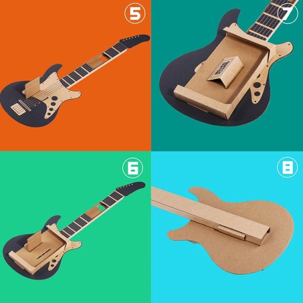 Electric Guitar Cardboard Game Machine Bracket for Switch Labo - Image 7