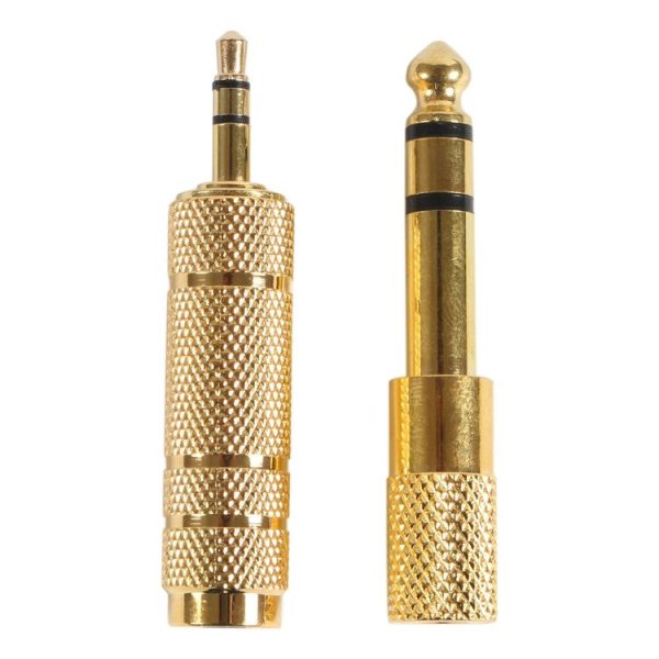 2 in 1 6.35mm to 3.5mm Stereo Audio Adapter Set - Image 2