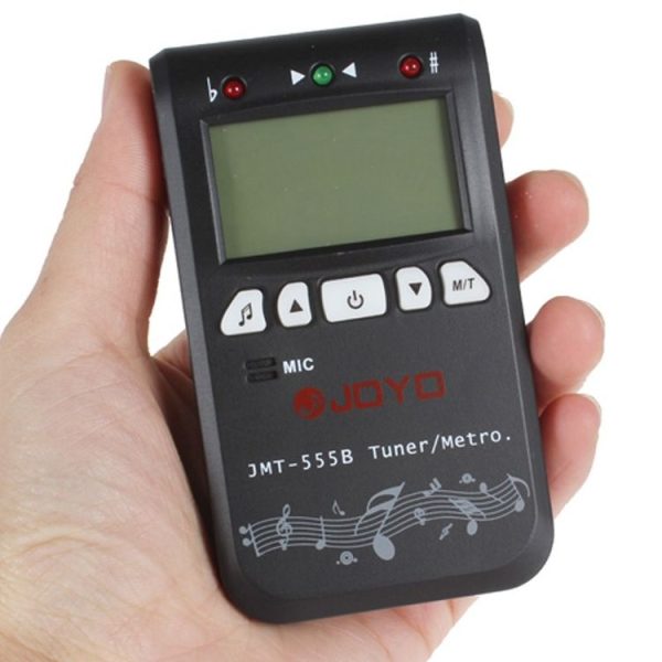 JOYO JMT-555B Metronome Tuner Chromatic Digital LCD Backlight with Tone Generator 3 in 1 Kit for Guitar Violin Ukulele (Black) - Image 4
