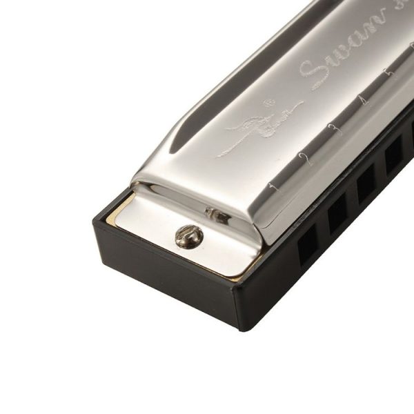 Swan SW1020-7 10 Holes Diatonic Blues Harp Harmonica Adult Student Children Beginner Instruments - Image 4