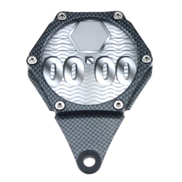 Motorcycle Waterproof Aluminum Alloy Tax Disc Holder - Image 2