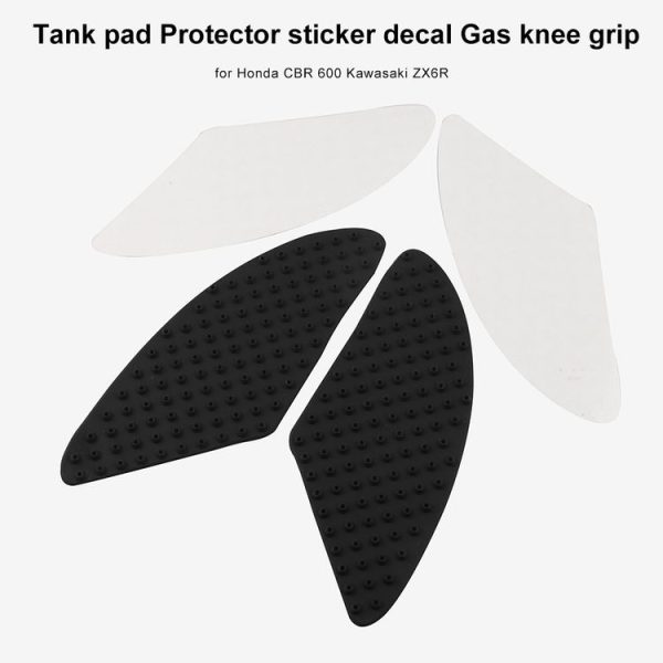 MB-OC024 Motorcycle Modification Accessories Pasteable Tank Anti-slip Side Insulation Protection Pad for Yamaha / Kawasaki / Honda - Image 5