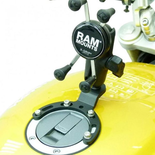 Motorcycle Fuel Tank Cap Mobile Phone Bracket Fixed Accessories Large Horseshoe Ball Head - Image 10