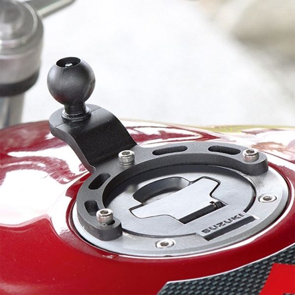 Motorcycle Fuel Tank Cap Mobile Phone Bracket Fixed Accessories Large Horseshoe Ball Head - Image 9
