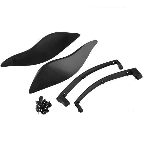 MB-OT360 2 PCS Adjustable Air Deflectors Side Wings Fairing Side Cover Shield for for 2014-2019 Harley Davidson Touring Electra / Street / Tri Glide / CVO - Image 2