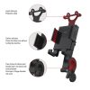 M2 Motorcycle Fixed Anti-shake Mobile Phone Holder For 4.7-6.7 inch Mobile Phone - Image 6