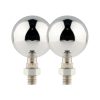 1 Pair KC801 12V Modified Universal Motorcycle LED Turn Signal (Silver) - Image 3