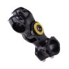 Motorcycle Bicycle Handlebar Fixture Mount Camera Bracket Adapter (Black) - Image 2