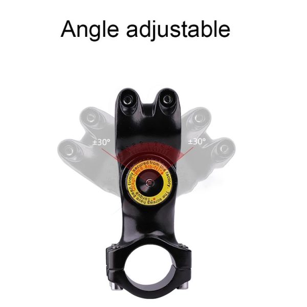 Motorcycle Bicycle Handlebar Fixture Mount Camera Bracket Adapter (Black) - Image 4