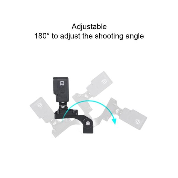 RUIGPRO Motorcycle Handlebar Alloy Phone Bracket for GoPro, Insta360, DJI and Other Action Cameras (Cyan) - Image 3