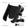 CS-1068D1 Motorcycle Aluminum Alloy Mobile Phone Holder Bracket with Charging Function, Mirror Holder Version (Black) - Image 5
