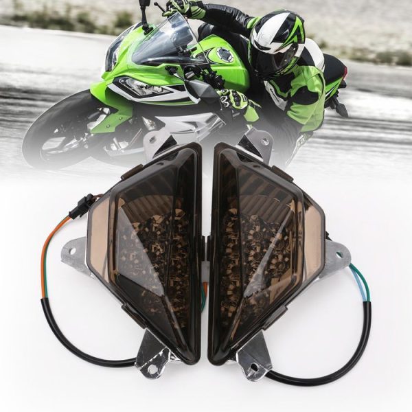 Speedpark Motorcycle Modified Front Turn Signal Light for Kawasaki Ninja 250 / 300 13-16 - Image 2