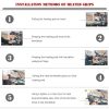 CS-054B1 Third Generation Motorcycle Modified Electric Heating Hand Cover Heated Grip Handlebar - Image 7