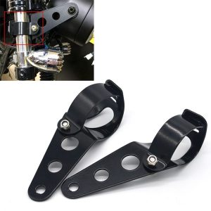 Motorcycle Headlight Holder Modification Accessories, Size: S (Black)
