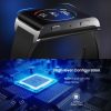 DOMINO DM2018 Smart Watch Phone, 1GB+16GB, 1.54 inch Android 6.0, MTK6737M Quad Core 1.1GHz, Network: 3G, 1.3MP Camera / Heart Rate / Pedometer / GPS / WiFi / Bluetooth / SOS (Black) - Image 7