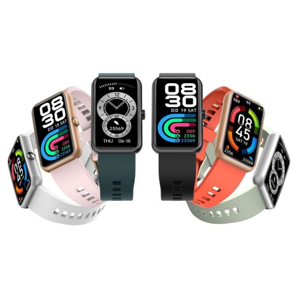 L16 1.47 inch HD Full Colorful Screen IP68 Waterproof Heart Rate Monitoring Bluetooth Sports Smart Watch (Orange) - Image 2